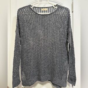Hollister Open-Knit Crochet Sweater M/L Women’s